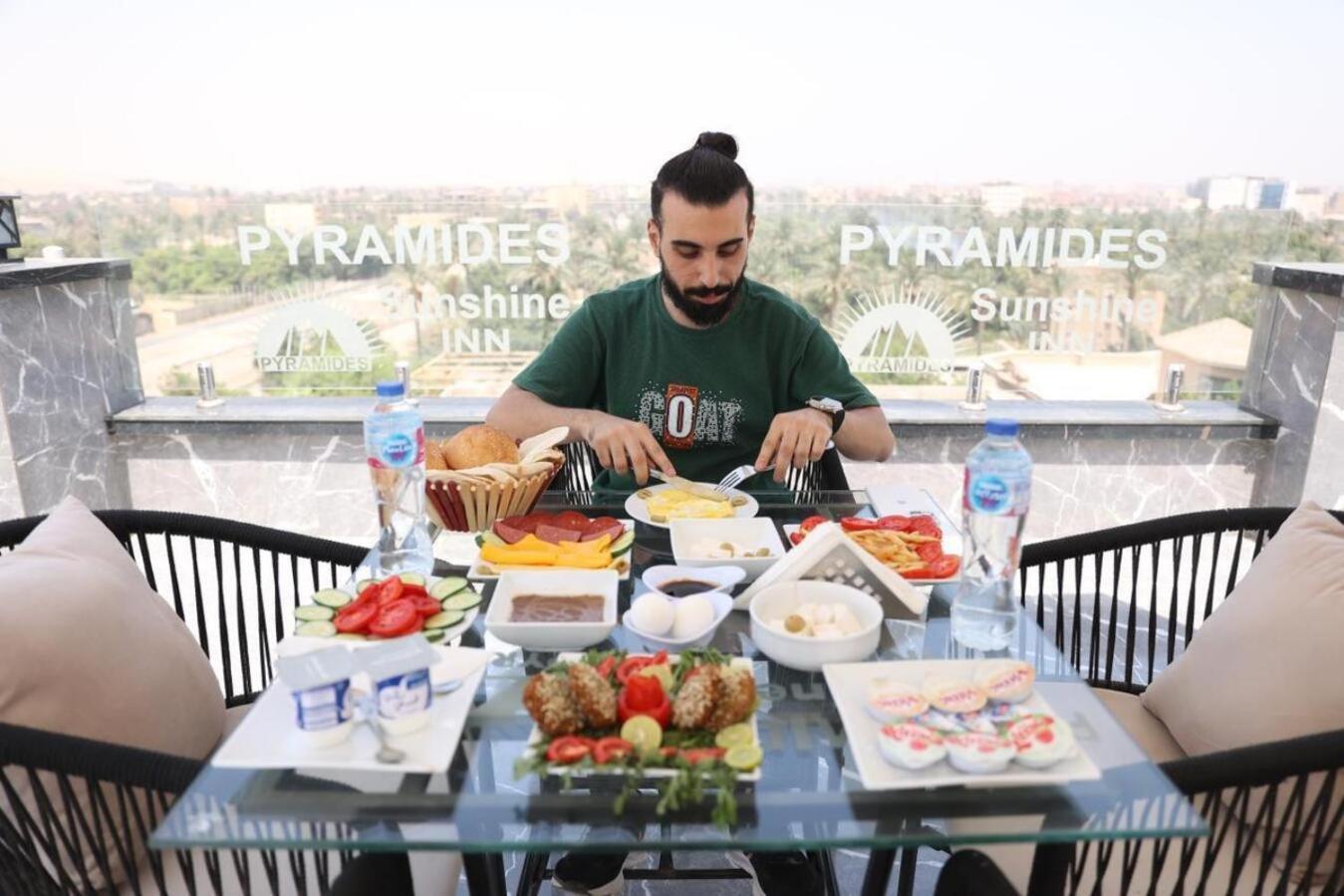 Hotel Pyramids Sunshine View Kafret el-Gabal Esterno foto