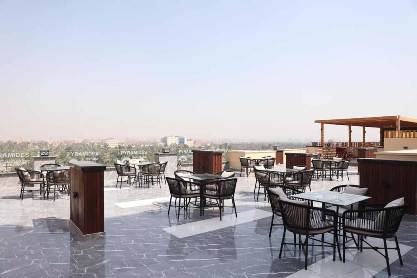 Hotel Pyramids Sunshine View Kafret el-Gabal Esterno foto