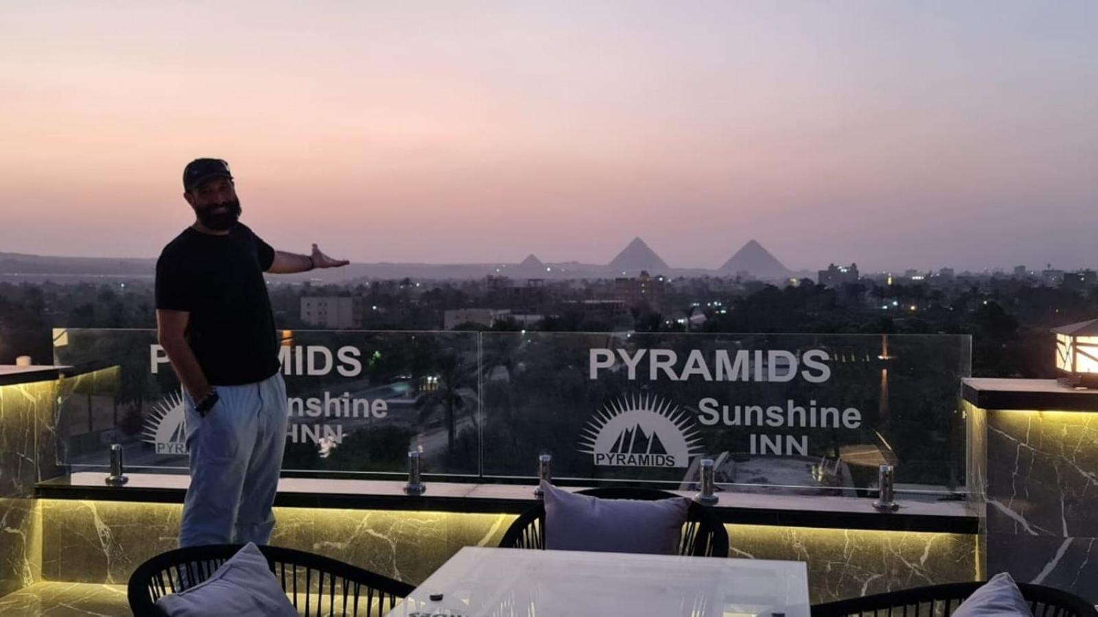Hotel Pyramids Sunshine View Kafret el-Gabal Esterno foto