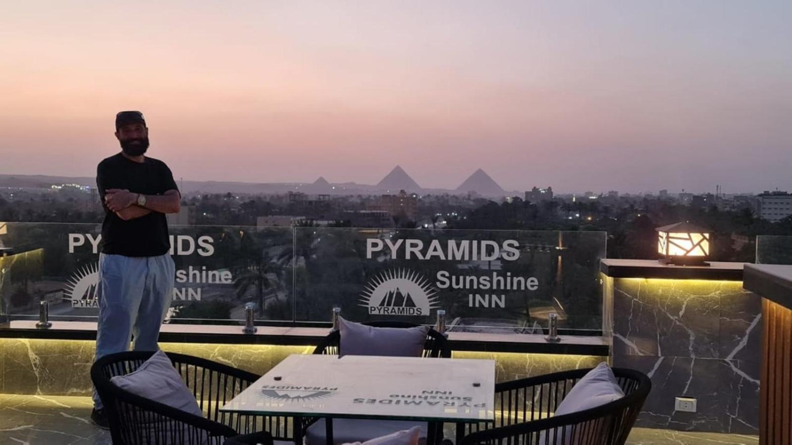Hotel Pyramids Sunshine View Kafret el-Gabal Esterno foto